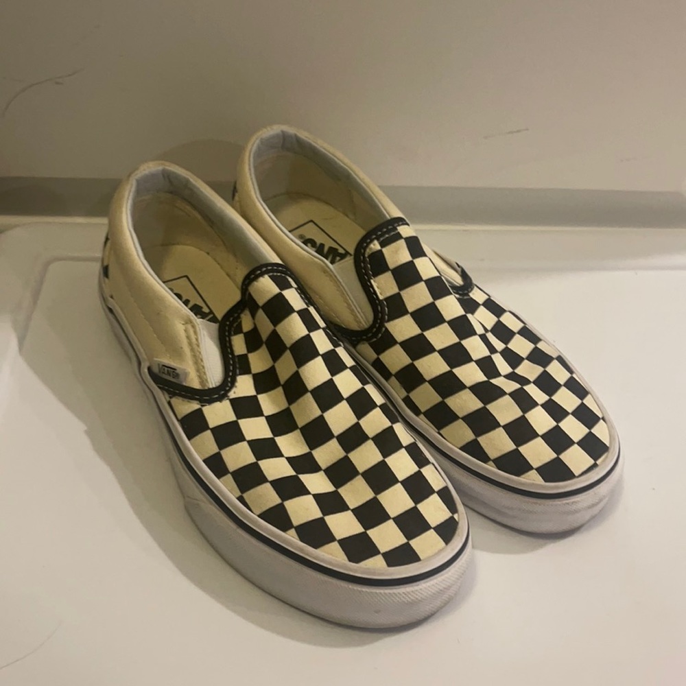 VANS CHECKERED SLIDES
